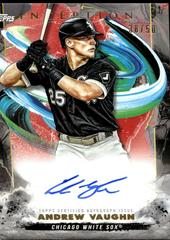 Andrew Vaughn [Orange] #BRES-AVA Baseball Cards 2023 Topps Inception Rookie and Emerging Stars Autographs Prices