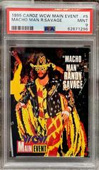Macho Man Randy Savage Wrestling Cards 1995 Cardz WCW Main Event Prices