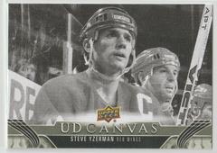 Steve Yzerman [Black White] #C255 Hockey Cards 2023 Upper Deck UD Canvas Prices