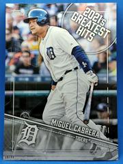 Miguel Cabrera [5x7] #21GH-13 Baseball Cards 2022 Topps 2021’s Greatest Hits Prices