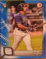 Wander Franco [Blue] Baseball Cards 2022 Bowman Prices