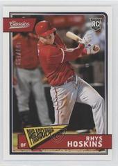 Rhys Hoskins [Timeless Tribute] Baseball Cards 2018 Panini Chronicles Classics Prices
