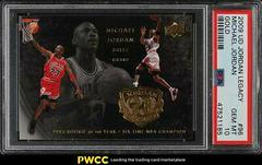 Michael Jordan Gold #96 Basketball Cards 2009 Upper Deck Jordan Legacy Prices