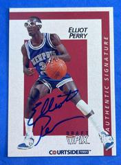 Elliot Perry [Autograph] #40 Basketball Cards 1991 Courtside Prices