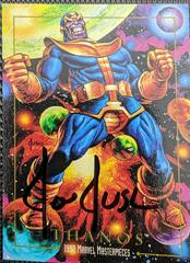Thanos [Autograph] Marvel 1992 Masterpieces Prices