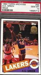 A.C. Green Gold #65 Basketball Cards 1992 Topps Archives Prices