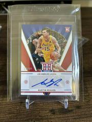 Austin Reaves [Gold] #HHR-ARV Basketball Cards 2021 Panini Chronicles Hometown Heroes Rookie Autographs Prices