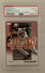 Cedric Mullins [Red] #WC-17 Baseball Cards 2023 Topps Welcome to the Club Prices