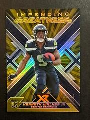 Kenneth Walker III [Gold] #IMG-15 Football Cards 2022 Panini XR Impending Greatness Prices