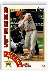 Mike Trout #MT Baseball Cards 2019 Topps 1984 Baseball All Stars Prices