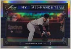 Anthony Rizzo #AHT-10 Baseball Cards 2022 Panini Three and Two All Hands Team Prices
