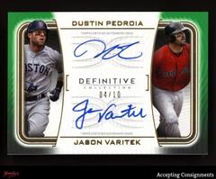 Dustin Pedroia Baseball Cards 2023 Topps Definitive Autograph Collection Prices