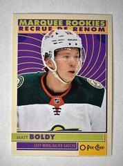 Matt Boldy [Retro Blank Back] #541 Hockey Cards 2022 O Pee Chee Prices