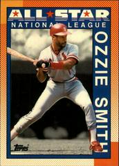 Ozzie Smith #400 Baseball Cards 1990 Topps Tiffany Prices