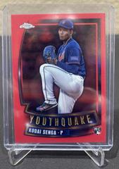 Kodai Senga [Red] #YQ-60 Baseball Cards 2023 Topps Chrome Youthquake Prices