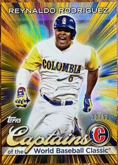 Reynaldo Rodriguez [Gold Rainbow] #CC-5 Baseball Cards 2023 Topps World Captains of the Classic Prices