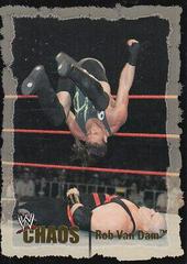 Rob Van Dam [Gold] #51 Wrestling Cards 2004 Fleer WWE Chaos Prices