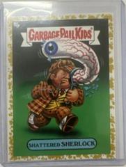 Shattered Sherlock [Gold] Garbage Pail Kids Book Worms Prices