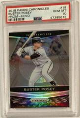 Buster Posey [Holo] Baseball Cards 2018 Panini Chronicles Prizm Prices