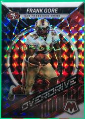 Frank Gore [White] Football Cards 2022 Panini Mosaic Overdrive Prices