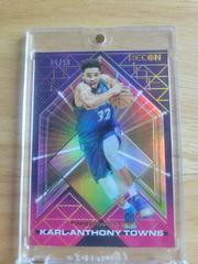 Karl Anthony Towns [Gold] #4 Basketball Cards 2021 Panini Recon Prices