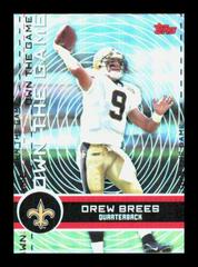 Drew Brees #OTG-DB2 Football Cards 2007 Topps Own the Game Prices
