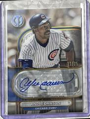 Andre Dawson [Gold] #TA-AD Baseball Cards 2024 Topps Tribute Autograph Prices