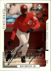 Ken Griffey Jr. [Silver Script] #218 Baseball Cards 2000 Upper Deck MVP Prices