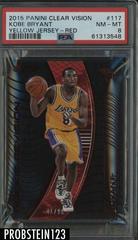 Kobe Bryant [Yellow Jersey Red] Basketball Cards 2015 Panini Clear Vision Prices