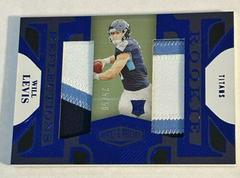 Will Levis [Blue] #RR-14 Football Cards 2023 Panini Plates and Patches Rookie Reflections Prices