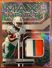 Jaylen Waddle [Psychedelic] #MI-JWA Football Cards 2022 Panini Spectra Max Impact Prices