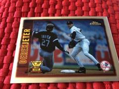 Derek Jeter #7 Baseball Cards 1997 Topps Chrome Prices
