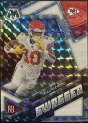 Isiah Pacheco [White] #SS-IP Football Cards 2023 Panini Mosaic Swagger Prices
