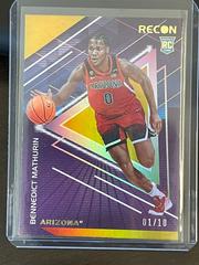 Bennedict Mathurin [Gold] #3 Basketball Cards 2022 Panini Chronicles Draft Picks Recon Prices