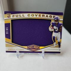 Jordan Addison [Gold] #FC-12 Football Cards 2023 Panini Plates and Patches Full Coverage Prices