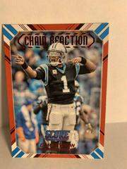 Cam Newton [Red] Football Cards 2016 Panini Score Chain Reaction Prices