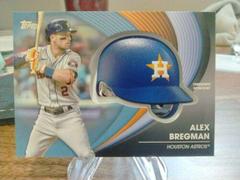 Alex Bregman Baseball Cards 2022 Topps Batting Helmet Relic Prices