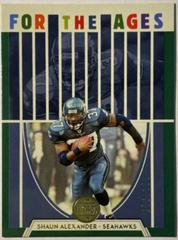Shaun Alexander [Green] Football Cards 2022 Panini Legacy For the Ages Prices