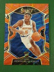 Immanuel Quickley [Red Wave] Basketball Cards 2020 Panini Select Prices