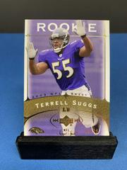 Terrell Suggs [Gold] Football Cards 2003 Upper Deck Sweet Spot Prices