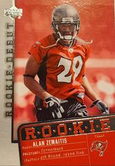 Alan Zemaitis #192 Football Cards 2006 Upper Deck Rookie Debut Prices
