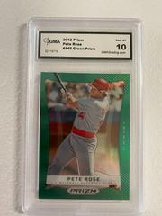 Pete Rose [Green Prizm] Baseball Cards 2012 Panini Prizm Prices