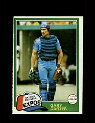 Gary Carter [Gray Back] Baseball Cards 1981 O Pee Chee Prices