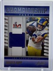 Cooper Kupp Football Cards 2023 Panini Absolute Championship Fabric Prices