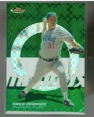 Greg Maddux [Green Refractor] Baseball Cards 2005 Finest Prices