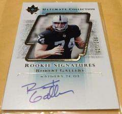 Robert Gallery [Autograph] Football Cards 2004 Upper Deck Ultimate Collection Prices