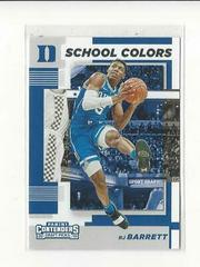 RJ Barrett Basketball Cards 2019 Panini Contenders Draft Picks School Colors Prices