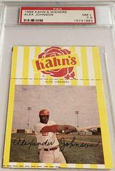 Alex Johnson Baseball Cards 1969 Kahn's Wieners Prices