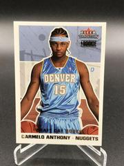 Carmelo Anthony [Draft Day Rookie] Basketball Cards 2003 Fleer Prices