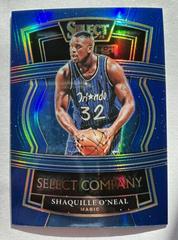 Shaquille O'Neal [Blue Prizm] Basketball Cards 2021 Panini Select Company Prices